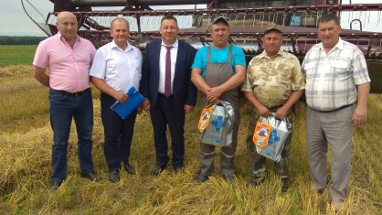 На Брестчине жатва набирает темп.