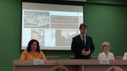 Молодых специалистов встретили в Пинске.