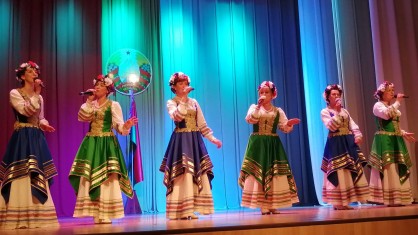 Председатель первичной профсоюзной организации УЗ «Каменецкая ЦРБ» выступила на концерте в честь праздника День народного единства.