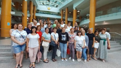 Медработники из Барановичей продолжаю покорять столицу Беларуси.