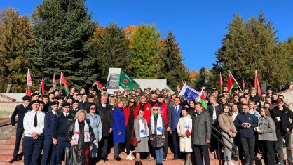 Пинские медики встретили участников республиканской акции «Символ единства»