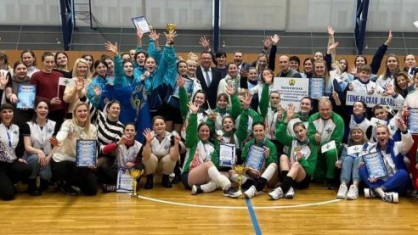 Завершился финальный этап Чемпионата по волейболу среди женщин на призы Белорусского профсоюза работников здравоохранения.