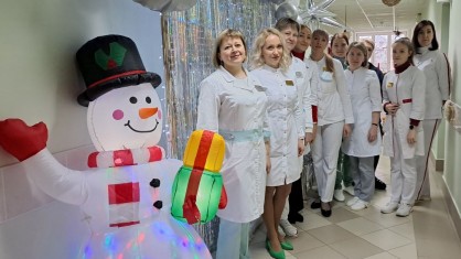 Новогоднее настроение: конкурс на лучшее оформление в Березовской райбольнице
