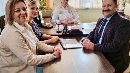 Николай Скаскевич встретился с профактивами государственных и частных учреждений здравоохранения Пинска