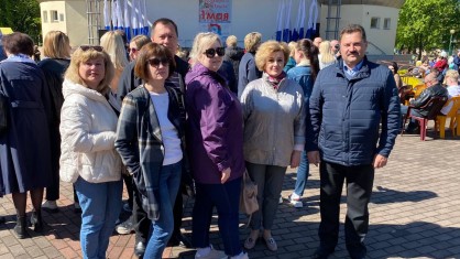 1 мая в городе Бресте в парке культуры и отдыха состоялось награждение профсоюзных активистов по результатам конкурса Умельцы Брестчины в номинации «Лучший по профессии»