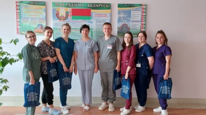 Чествование молодых специалистов состоялось в Барановичском родильном доме
