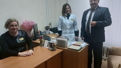 Николай Скаскевич провел рабочие встречи с профактивом учреждений здравоохранения Ивацевичского района и города Барановичи