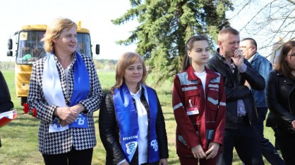 В Пружанском районе стартовали мероприятия в рамках республиканского автопробега с акцией «Сестры Хатыни»