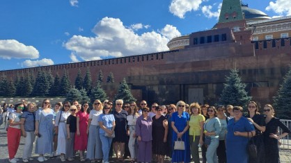 Профсоюзный коллектив Дрогичинской больницы посетил Москву, один из самых древних и крупных городов мира