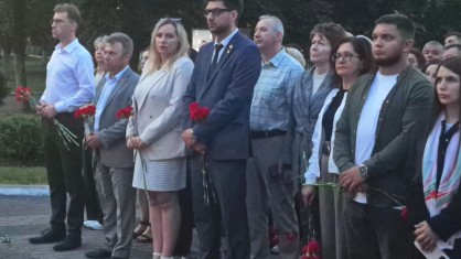 В память о подвиге: медики Пинска почтили память павших в Великой Отечественной войне